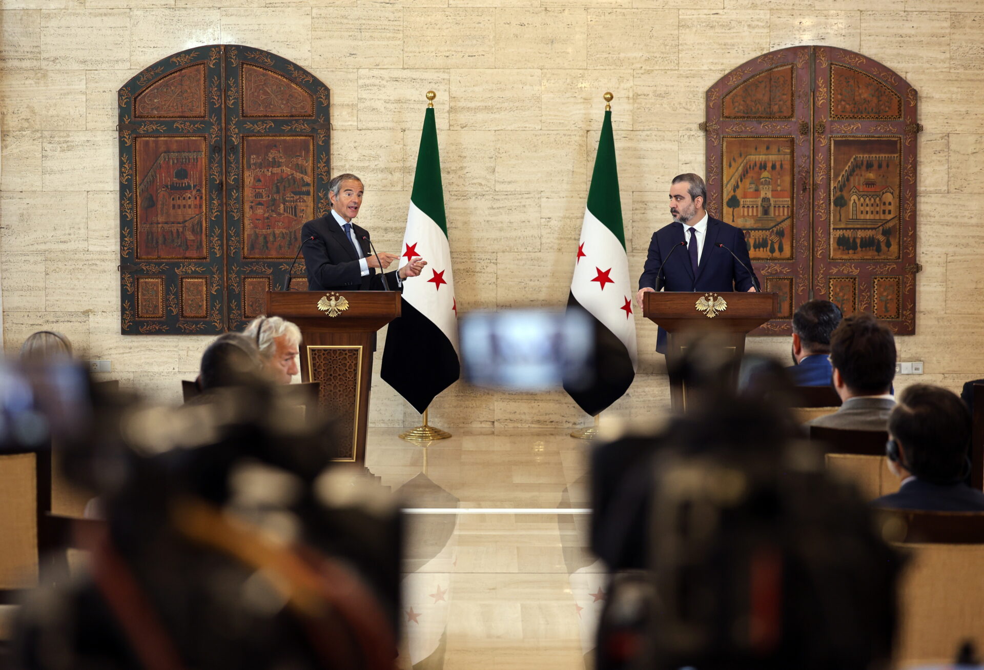 IAEA chief Grossi visits Syria